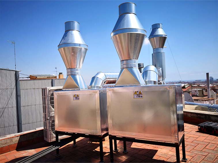 reparación de sistemas de ventilación en Barcelona