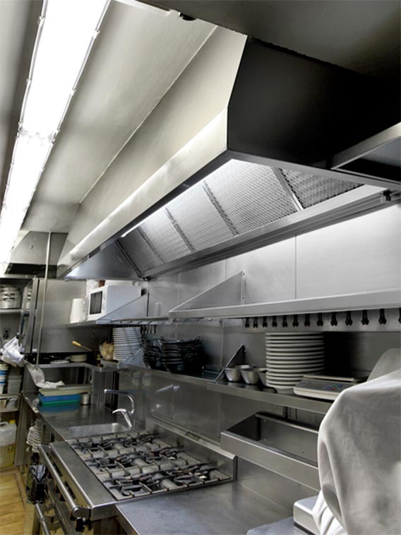 forrado de acero inoxidable para cocinas industriales Barcelona