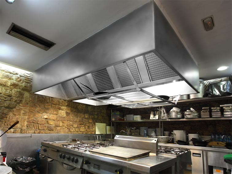 Instalación de campanas industriales en Barcelona