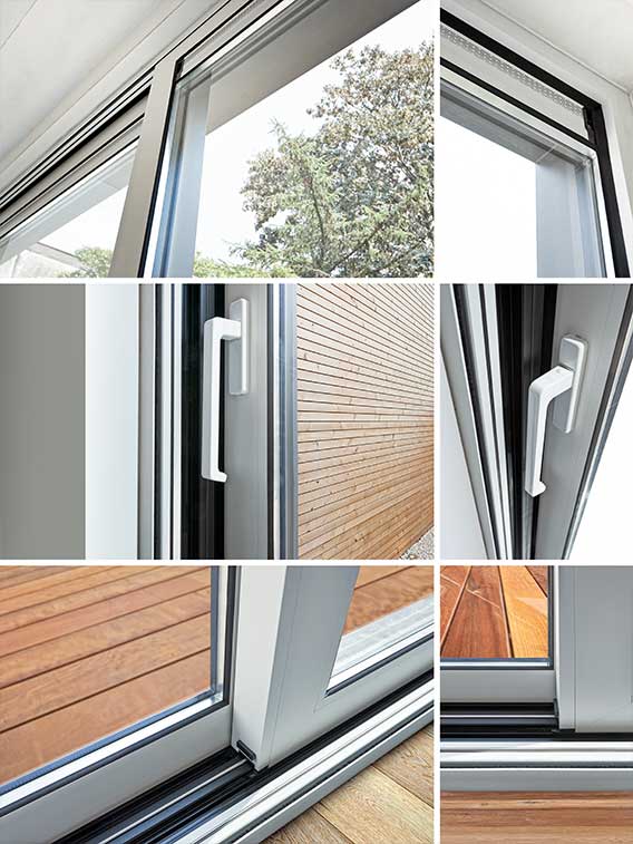 instalación ventanas y puertas aluminio restaurantes Barcelona